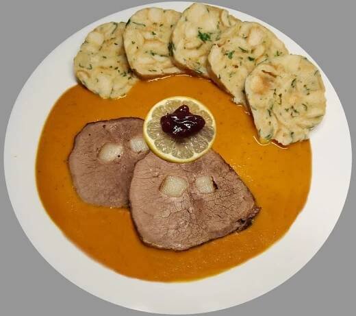 Hovězí se šípkovou omáčkou recept