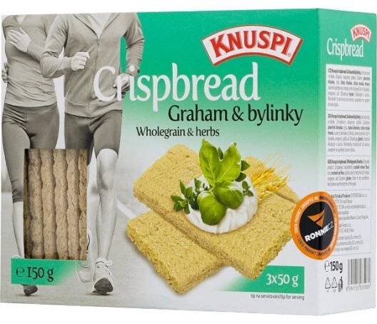 Knuspi Crispbread - 150 g, fitness