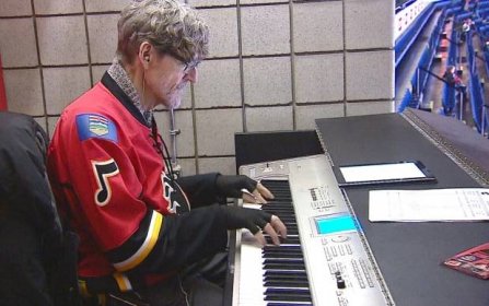 Willy Joosen, the Calgary Flames' organist since 1988, has died | CBC News