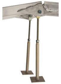 nájezdová rampa HD - skládací - hliníková (s podpěrou), Q-TECH (1 ks) AR07-S-foot