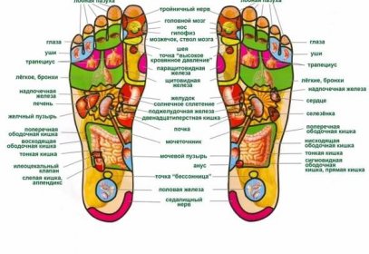 Masáž nohou normalizuje práci vnitřních orgánů. / Články