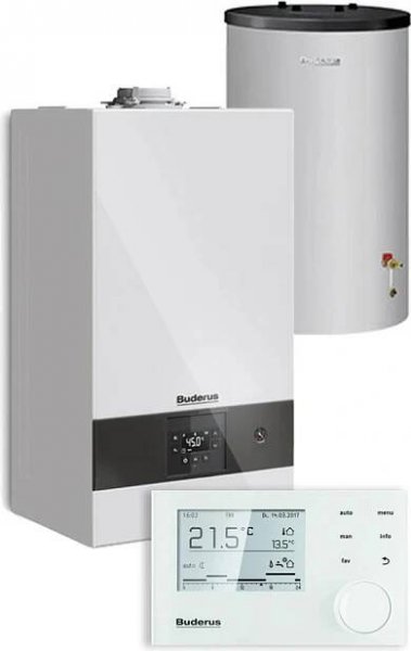 Buderus Logamax plus GB122i-24 T H + Logamatic RC310 + Logalux S120/5 W PKN12+PZN02