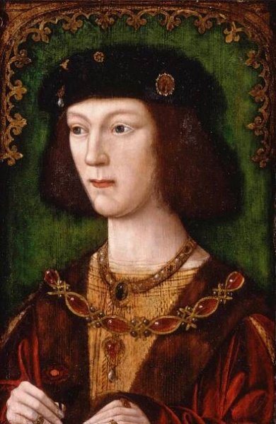 A portrait of Henry VIII in 1509, the year he ascended to the throne