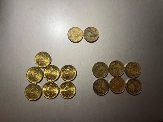 Sada mincí 20kč chyboražba - Numismatika