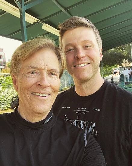Jack Wagner's Family Album With Sons Harrison, Peter