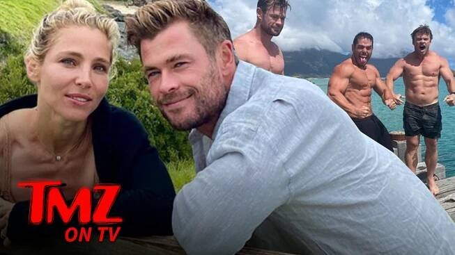 Chris Hemsworth Vacations in 'Paradise' with Family, Including Brothers Liam and Luke