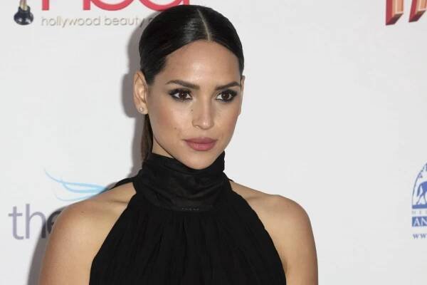 Adria Arjona arrives at the 6th Annual Hollywood Beauty Awards at the Taglyan Complex on Thursday, Feb. 6, 2020, in Los Angeles. (Photo by Willy Sanjuan/Invision/AP)