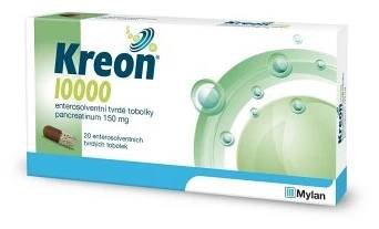 KREON 10 000 20 tobolek (Trávení a nechutenství)