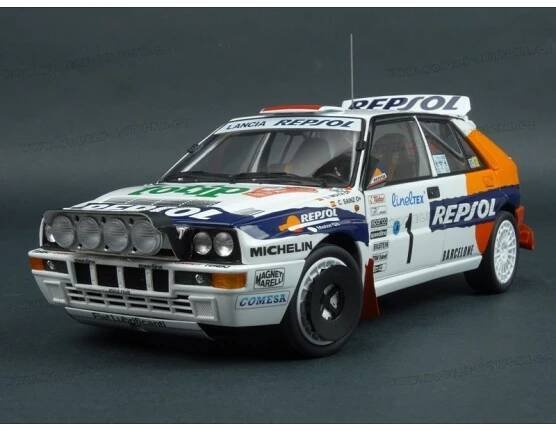 Lancia Delta HF Integrale EVO Nr.1 Rallye Monte Carlo 1993, Kyosho 1:18