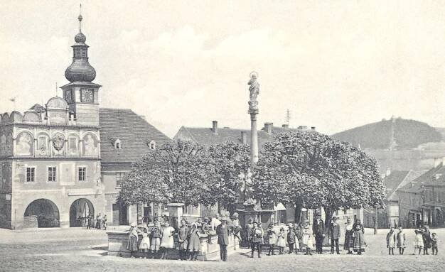 HISTORICKÉ FOTO: Volyně (nedatováno)Za krásnější Vimperk