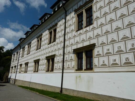 Fotografie - Bystré - zámek/sgrafiti - 17.07.2021