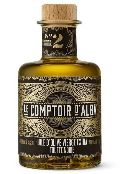 huile d'olive extra vierge truffe noire