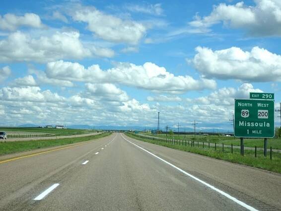 Montana - Interstate 15 Southbound | Cross Country Roads