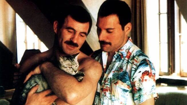 Freddie Mercury a Jim Hutton. To byla láska!