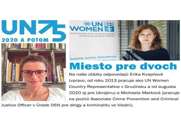 Slovenky vo svete: ERIKA KVAPILOVÁ a MICHAELA MARKOVÁ - SlovakAid
