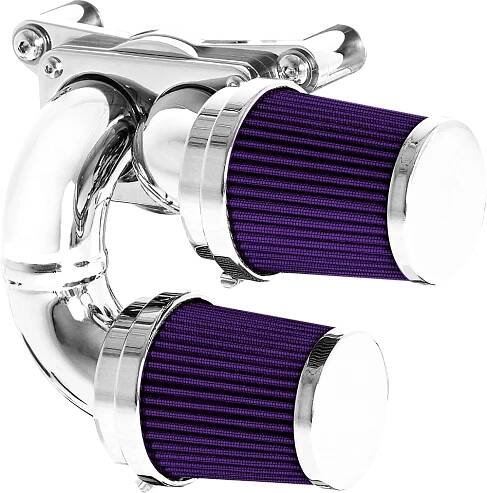 Dual Runner Standard, Internal Breather Bracket, Chrome