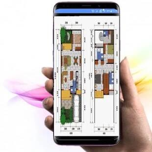 Kresba plánu architektury domu - náhled