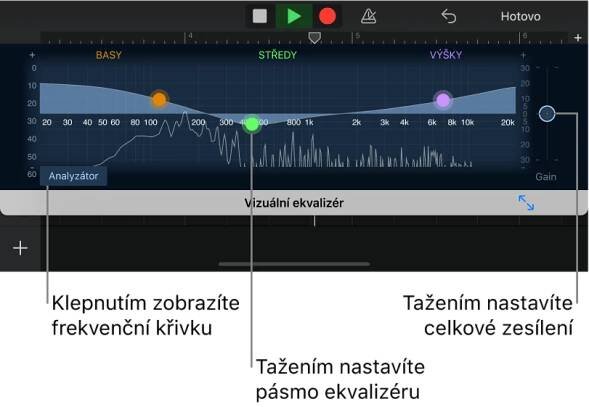 Vizuální ekvalizér