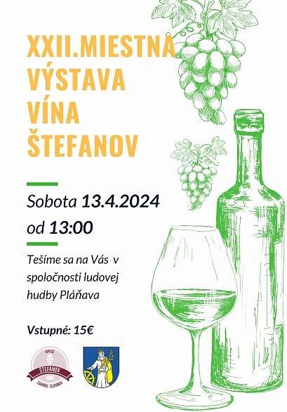 XXII. miestna výstava vína Štefanov - Udalosti - Brodské