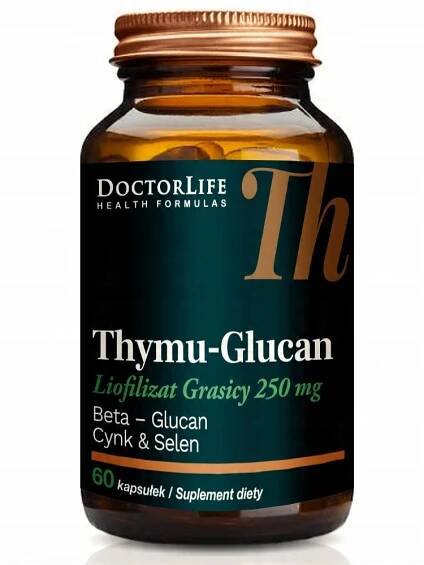 DoctorLife Thymu-Glucan betaglukan 60 kapslí