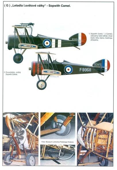 Sopwith Camel - LMK - Vsetín