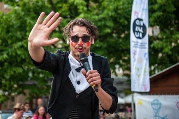 David Bosh byl moderátorem festivalu Cirkulum. (Foto: Cirkulum)
