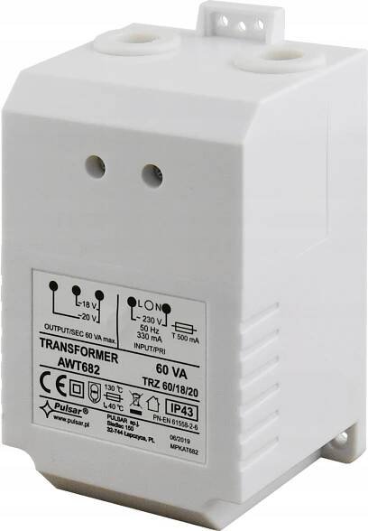 TRANSFORMÁTOR PULSAR AWT682 TRZ60VA/18V/20V