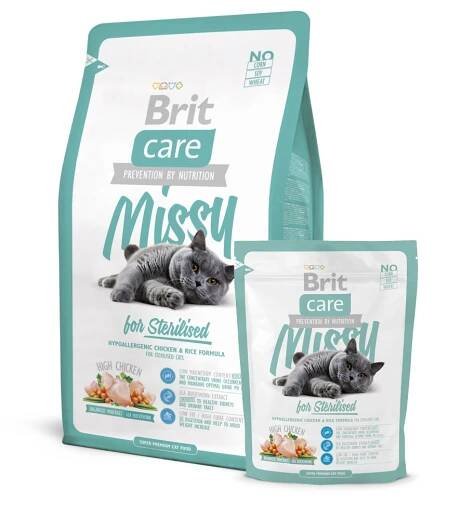 Brit cat Care Missy for Sterilised 7 kg od 989 Kč - Heureka.cz