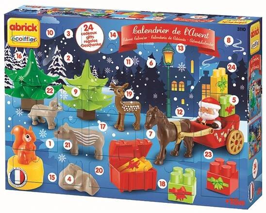 Abrick Adventní kalendář - Ecoiffier - Adventní kalendáře - Figurky a zvířátka, Hračky - Modadeti.cz - Vše pro děti