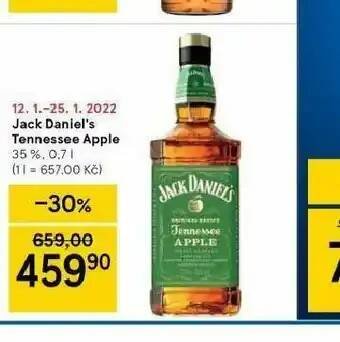 Tesco Jack daniel´s tennessee apple nabídka
