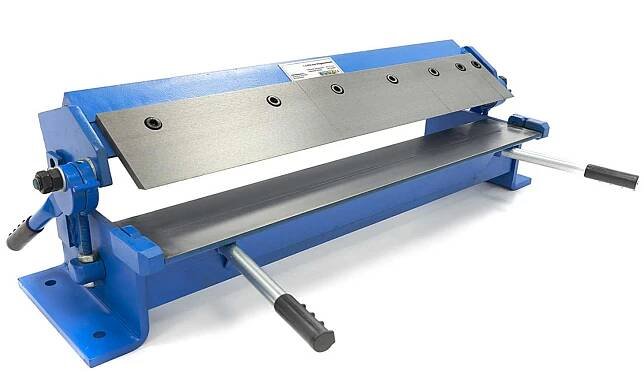 Stroj na ohybání plechu 610 x 1 mm, segmentová ohýbačka na plech, 20 kg