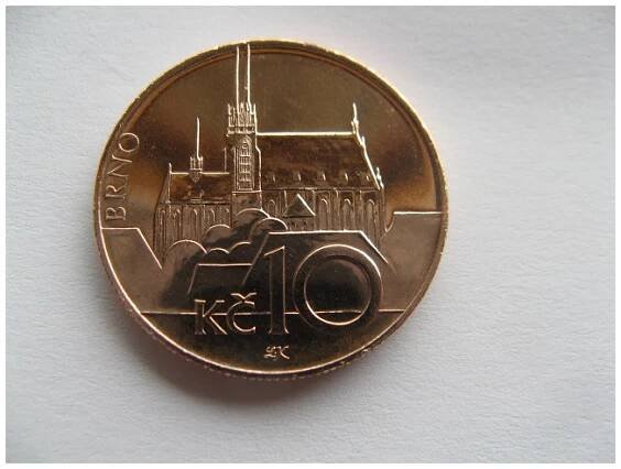Vzácná 10 Kč 2000 BRNO