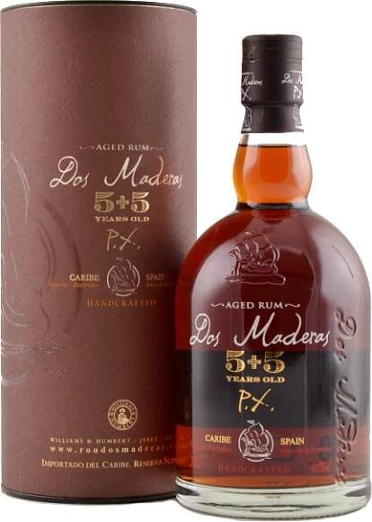 Dos Maderas 5+5 y.o. PX 40 % 0,7 l od 749 Kč