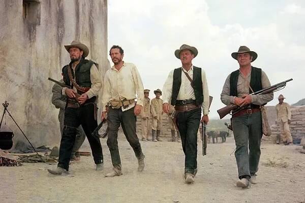 Ben Johnson (I), Warren Oates, William Holden, Ernest Borgnine