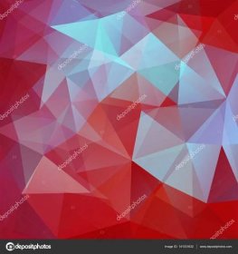 Stáhnout - Abstraktní pozadí skládající se z trojúhelníků. Geometrický design pro obchodní prezentace nebo webové šablony banner leták. Vektorové ilustrace. Barvy hnědá, oranžová, červená, modrá. — Ilustrace
