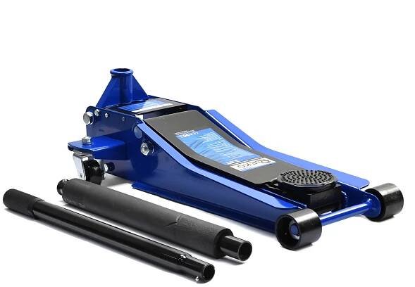 Pojízdný nízkoprofilový hydraulický zvedák 3,5T 75-505mm, Geko G02197