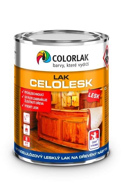 Colorlak Celolesk C1037/C0000 Bezbarvý lesklý lak 3,5 l