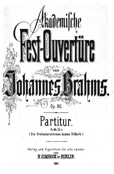 Akademische Festouvertüre
