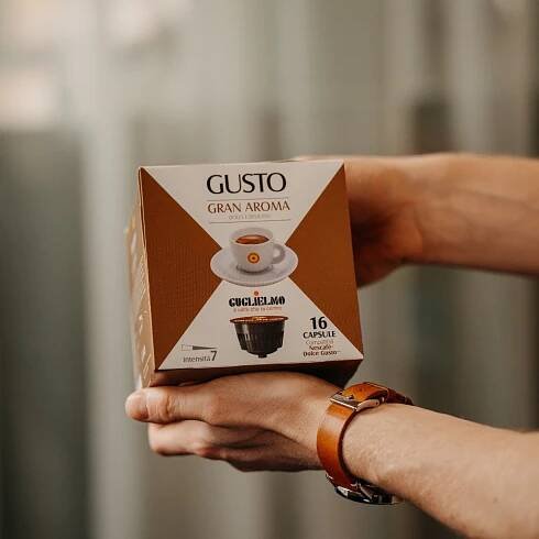 Caffe Guglielmo kapsle Nescafe DolceGusto Gran Aroma 16 kapslí