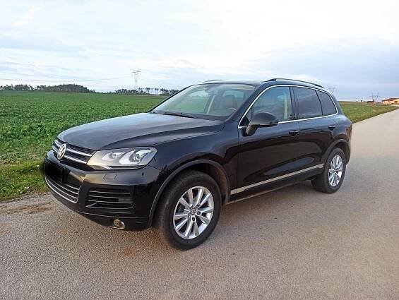 Bazar: prodej Volkswagen Touareg SUV 3.0 V6 TDI 150kw °Na PRUŽINÁCH° Velice dobrý stav automat, ojeté, nafta, rok 2012