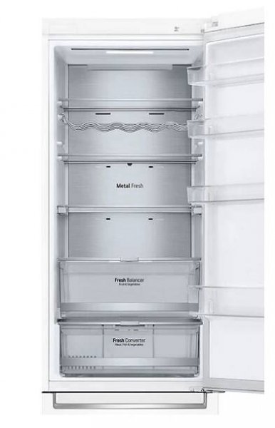 LG Kombinovaná chladnička LG | C | 384 l | Smart Invertorový kompresor | DoorCooling+™, GBB72SWUCN1, GBB72SWUCN1, thumbnail 9