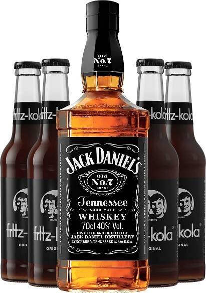 Set Jack Daniel's + 4x fritz-kola Original - Výhodné sady | Svět nápojů