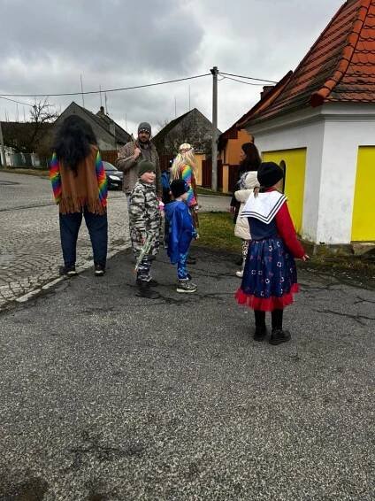 Masopustní průvod 2.3.2024 - Oficiální stránky obce Příšov