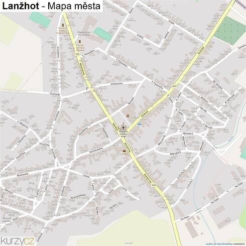 Lanžhot - mapy | Kurzy.cz