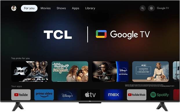 50" TCL 50P655