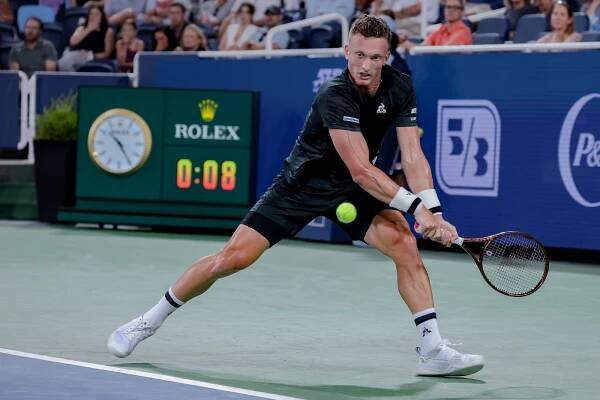Je to padesát na padesát, uvedl před první startem Lehečky na US Open trenér Michal Navrátil