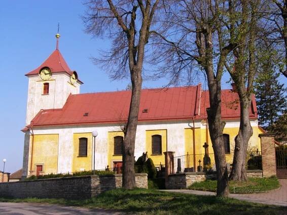 Velká Jesenice - kostel... - Kostel