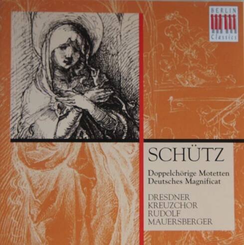 CD HEINRICH SCHUTZ Duchovní Hudba Raritní!