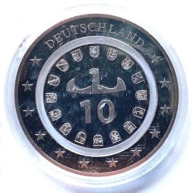 Medaile IN DER LUFT, Německo PP - Numismatika