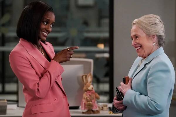 Skye P. Marshall and Kathy Bates in 'Matlock.'